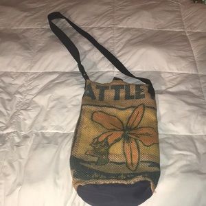 Flour sack bag, handmade piece/U